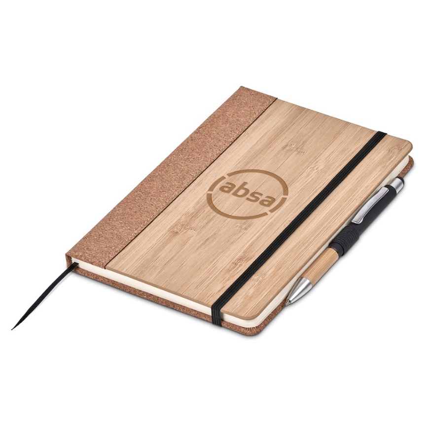 okiyo-eri-bamboo-and-cork-notebook-and-pen-set