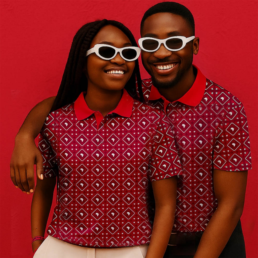 Picture of Unisex designer golf shirt