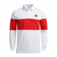 Picture of Unisex legacy long sleeve golf shirt white
