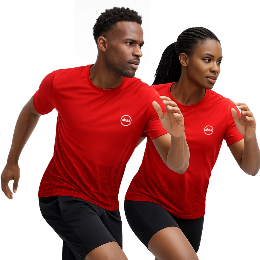 Picture of Unisex running shirt - Red
