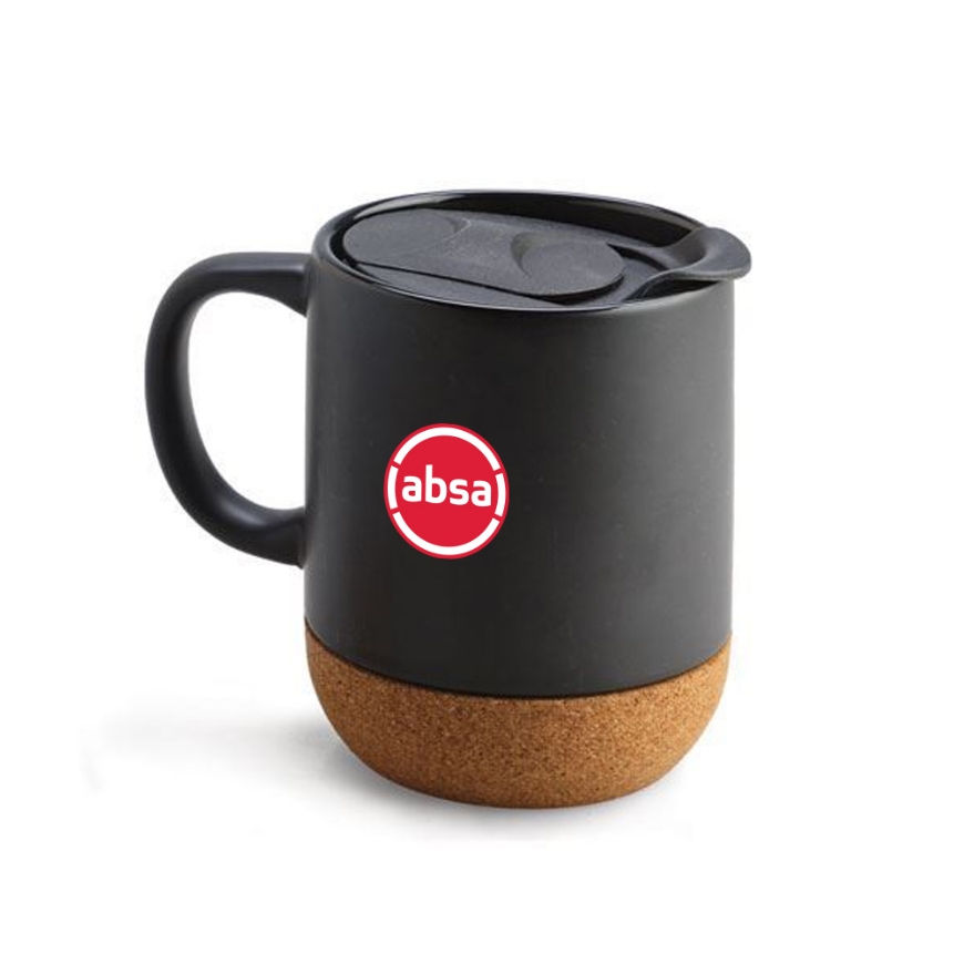 Picture of Samara cork mug black 300ml