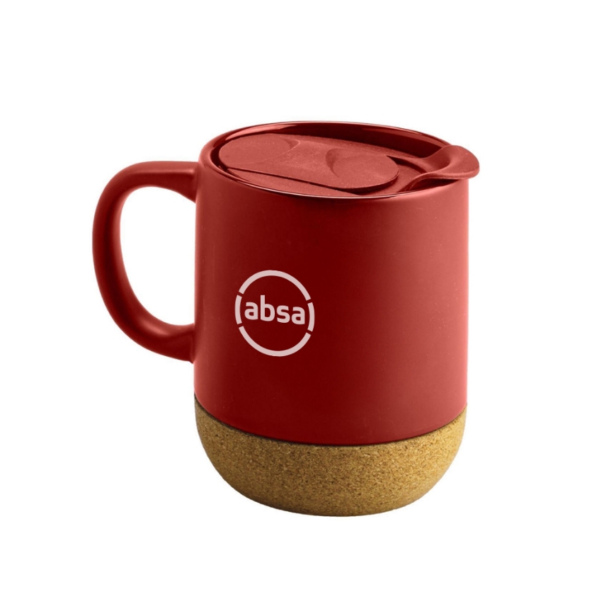 Picture of Samara cork mug red 300ml