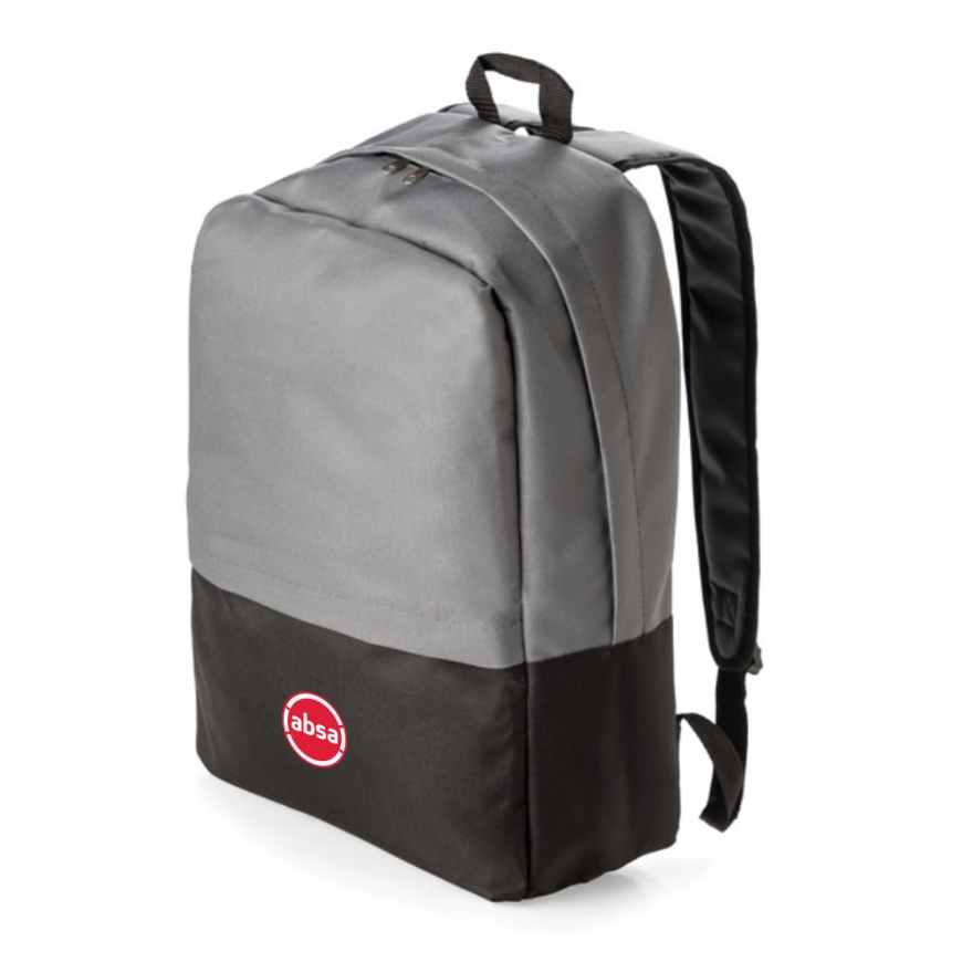 Picture of 2 tone laptop backpack