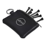 Picture of Alex Varga dinero pouch and tees golf set